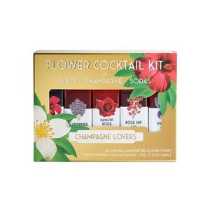 Flower Cocktail Kit for Champagne Lovers